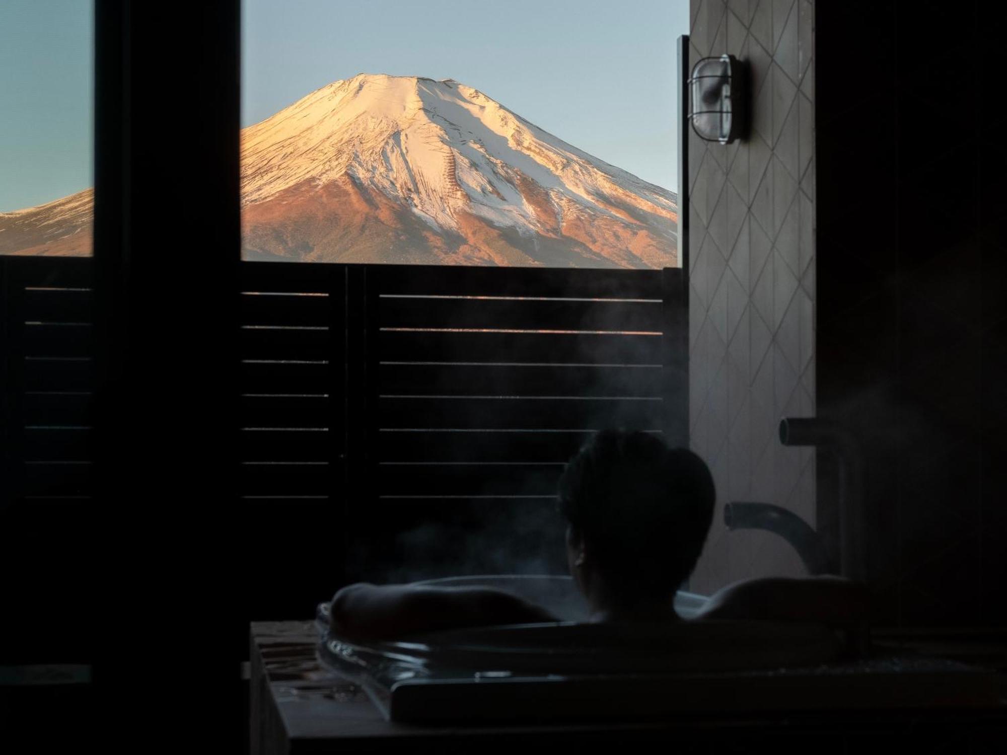 Mt Fuji View And Private Sauna Ryokan Shizuku Jamanakako Kültér fotó